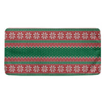 Christmas Knitted Pattern Print Towel