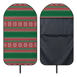 Christmas Knitted Pattern Print Waterproof Car Seat Cover