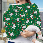 Christmas Llama Pattern Print Baby Seat Cover