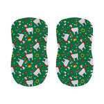 Christmas Llama Pattern Print Bar Stool Covers