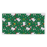 Christmas Llama Pattern Print Beach Towel