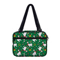 Christmas Llama Pattern Print Double Strap Bible Bag