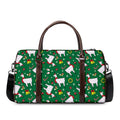 Christmas Llama Pattern Print Duffel Bag