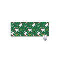 Christmas Llama Pattern Print Extended Mouse Pad