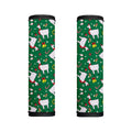 Christmas Llama Pattern Print Handle Covers