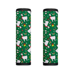Christmas Llama Pattern Print Handle Covers