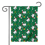 Christmas Llama Pattern Print House Flag