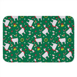 Christmas Llama Pattern Print Indoor Door Mat
