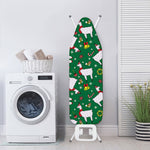 Christmas Llama Pattern Print Ironing Board Cover