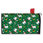 Christmas Llama Pattern Print Mailbox Cover
