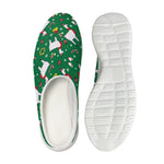 Christmas Llama Pattern Print Mesh Casual Shoes