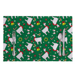 Christmas Llama Pattern Print Placemat