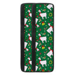 Christmas Llama Pattern Print Refrigerator Handle Covers