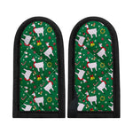 Christmas Llama Pattern Print Skillet Handle Cover