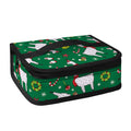 Christmas Llama Pattern Print Small Lunch Bag
