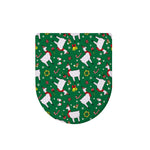 Christmas Llama Pattern Print Toilet Lid Cover