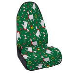 Christmas Llama Pattern Print Waterproof Car Seat Cover
