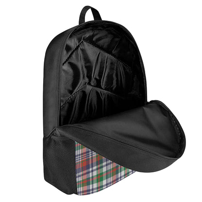 Christmas Madras Plaid Print 17 Inch Backpack