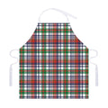 Christmas Madras Plaid Print Adjustable Apron