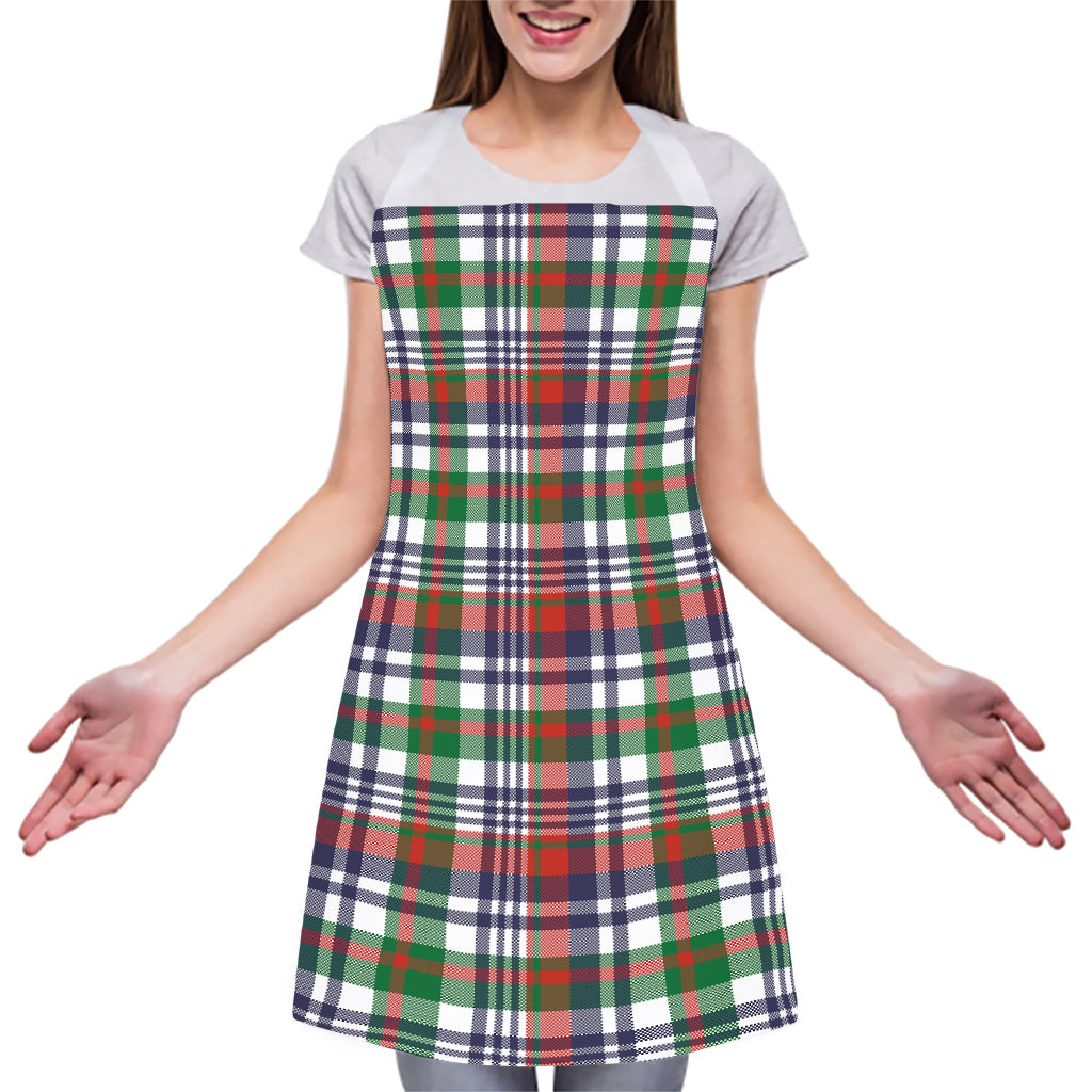 Christmas Madras Plaid Print Adjustable Apron