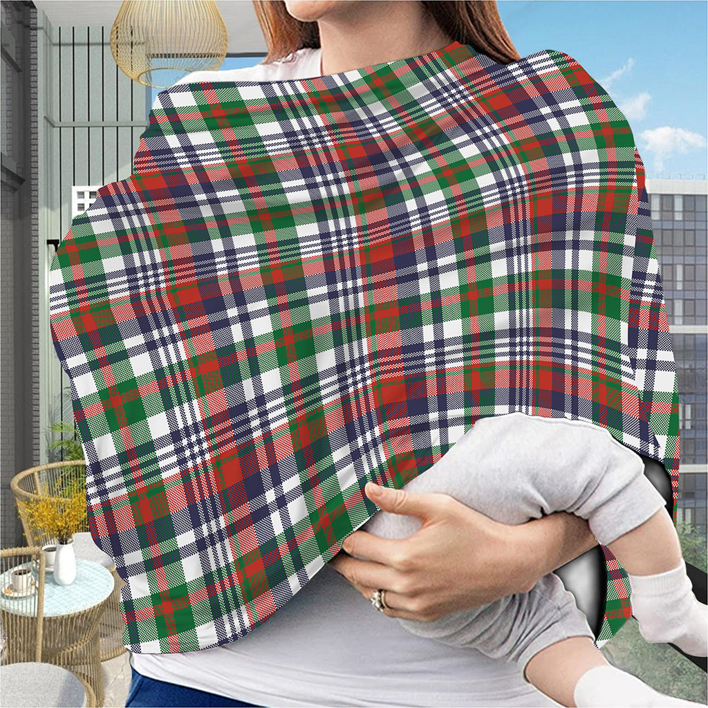 Christmas Madras Plaid Print Baby Seat Cover