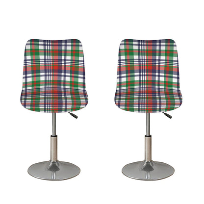 Christmas Madras Plaid Print Bar Stool Covers