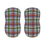Christmas Madras Plaid Print Bar Stool Covers