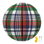 Christmas Madras Plaid Print Basketball