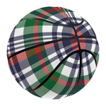 Christmas Madras Plaid Print Basketball