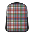 Christmas Madras Plaid Print Casual Backpack