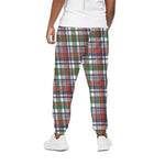 Christmas Madras Plaid Print Cotton Pants