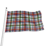 Christmas Madras Plaid Print Flag