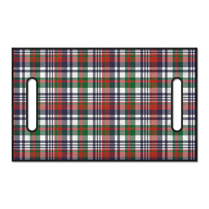 Christmas Madras Plaid Print Golf Cart Seat Cover