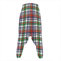 Christmas Madras Plaid Print Hammer Pants