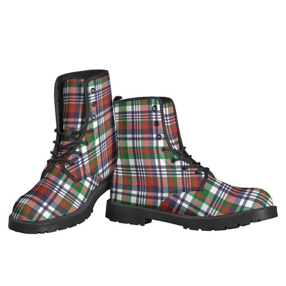 Christmas Madras Plaid Print Backpack