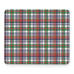 Christmas Madras Plaid Print Mouse Pad