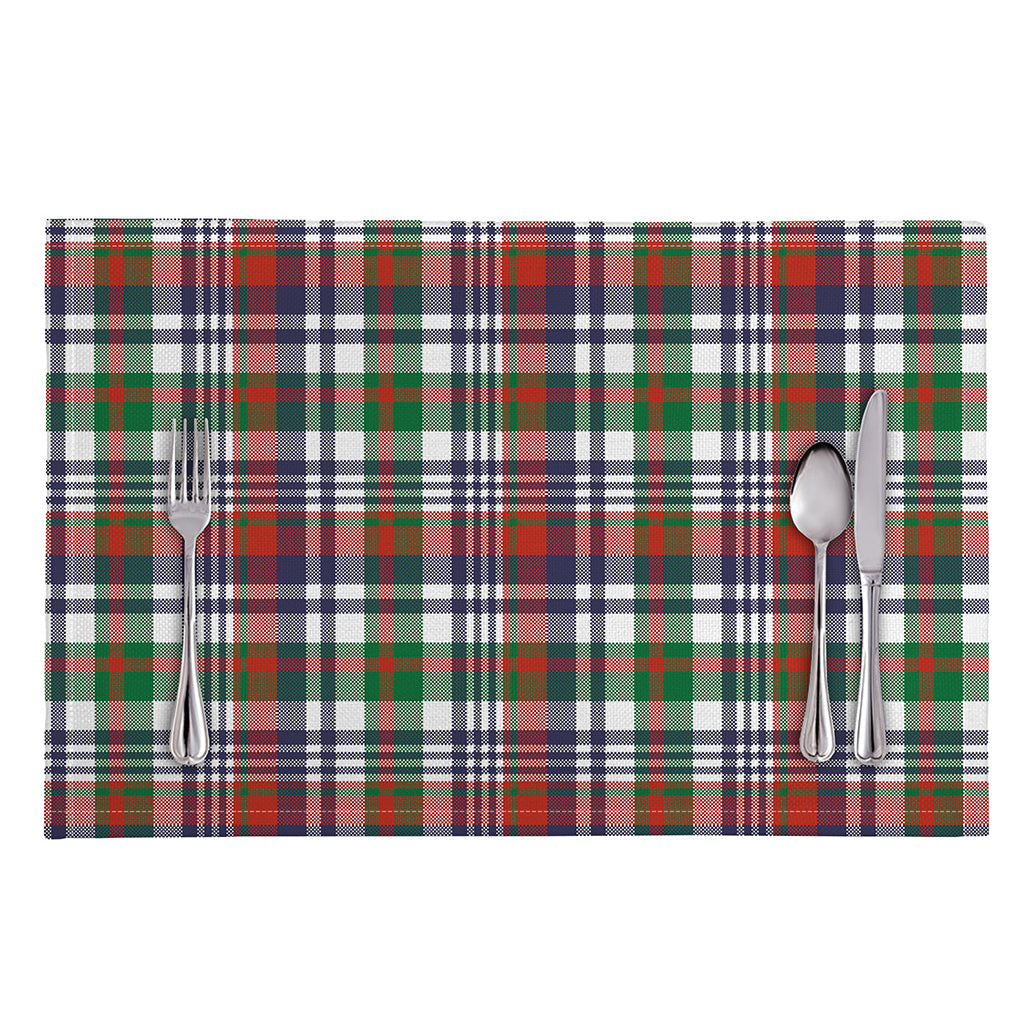 Christmas Madras Plaid Print Placemat