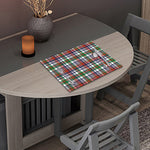 Christmas Madras Plaid Print Placemat