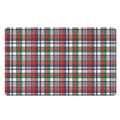 Christmas Madras Plaid Print Polyester Doormat