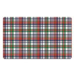 Christmas Madras Plaid Print Polyester Doormat