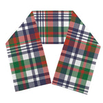 Christmas Madras Plaid Print Scarf