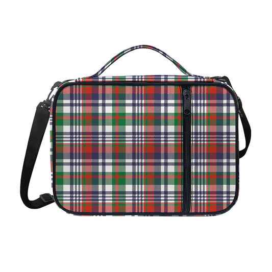 Christmas Madras Plaid Print Shoulder Strap Bible Bag