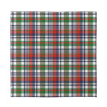 Christmas Madras Plaid Print Silk Bandana