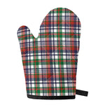 Christmas Madras Plaid Print Single Oven Mitt