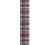 Christmas Madras Plaid Print Table Runner