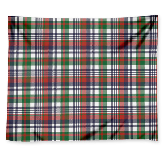 Christmas Madras Plaid Print Tapestry