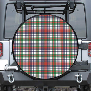 Christmas Madras Plaid Print Tire Cover