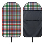 Christmas Madras Plaid Print Waterproof Car Seat Cover