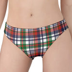 Christmas Madras Plaid Print Women's Panties