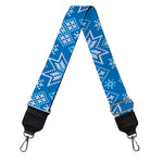 Christmas Nordic Knitted Pattern Print Bag Strap